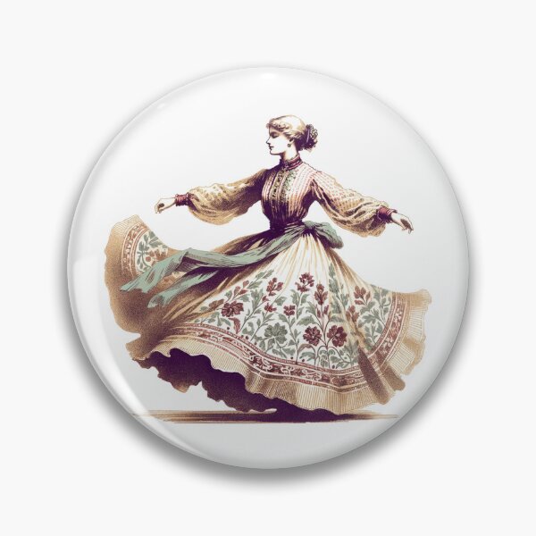 Aperçu de l'œuvre Danseuse victorienne créée et vendue par aetherAI.