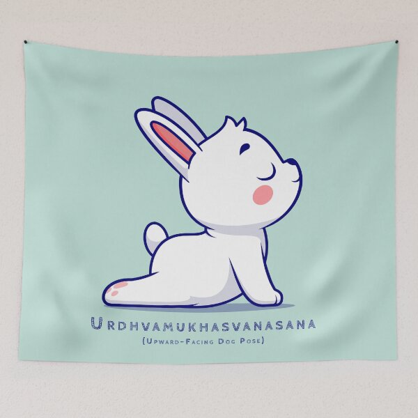Item preview, Urdhva Mukha Svanasana | Yoga Pose : Bunny designed and sold by savasanaqueen.