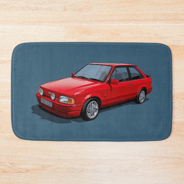 Item preview, Ford Escort XR3i Mk4 en rojo radiante designed and sold by candc-retro.