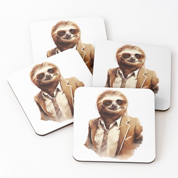 Item preview, Dapper Sloth designed and sold by OspreyElliott.