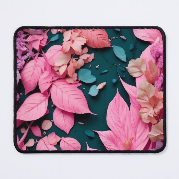 Item preview, Pink leaves designed and sold by MOBI-CASE.
