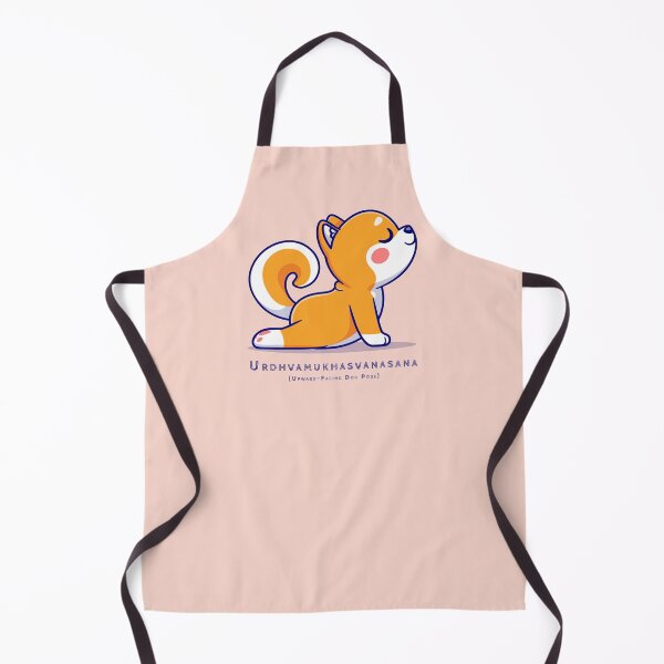 Item preview, Urdhva Mukha Svanasana | Yoga Pose : Shiba Inu designed and sold by savasanaqueen.