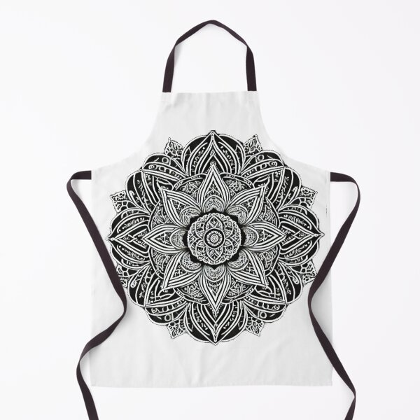 Item preview, Black and white Mandala designed and sold by CuteCreature.