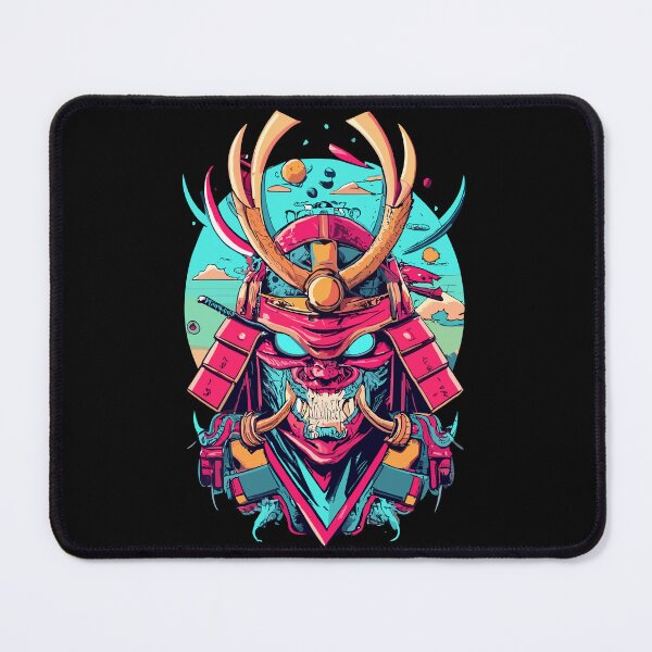 Item preview, Cyberpunk Samurai Oni Mask designed and sold by MechaRon.