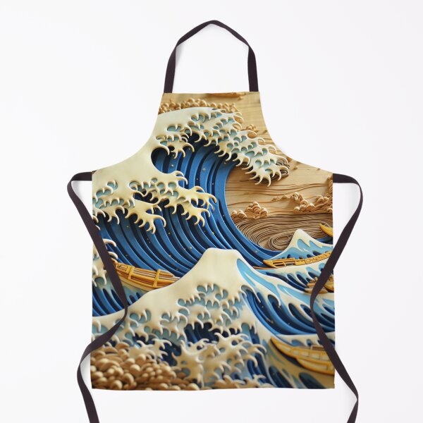 Item preview, The Great Wave Off Kanagawa Cake designed and sold by zand-n-zive.