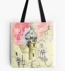 Urban Sketch Tote Bag