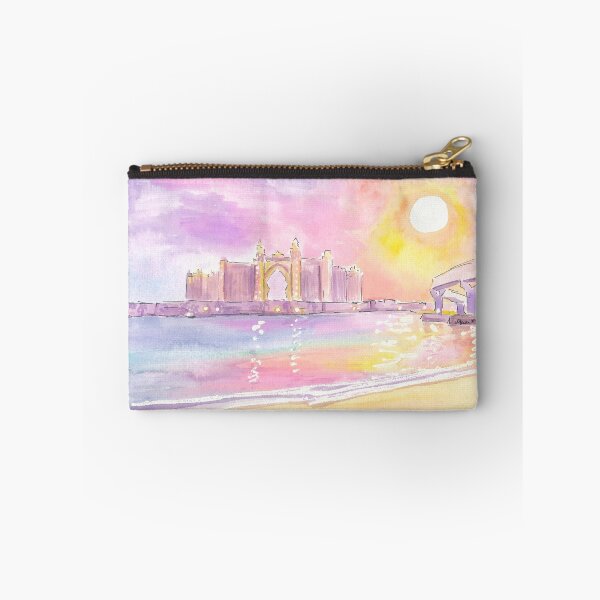 Item preview, Dubai UAE Palm Crescent Sunset over Astonishing Hotel designed and sold by artshop77.