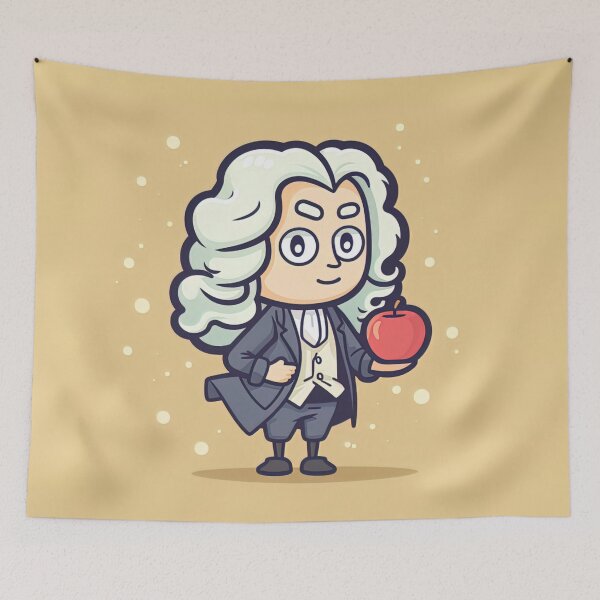 Item preview, Isaac Newton | cute style designed and sold by ComicsFactory.