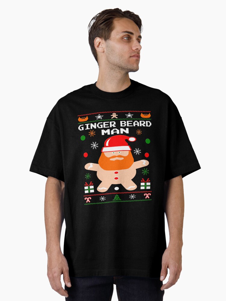 Thumbnail 1 of 7, Oversized T-Shirt, Ginger Beard Man Christmas designed and sold by EthosWear.