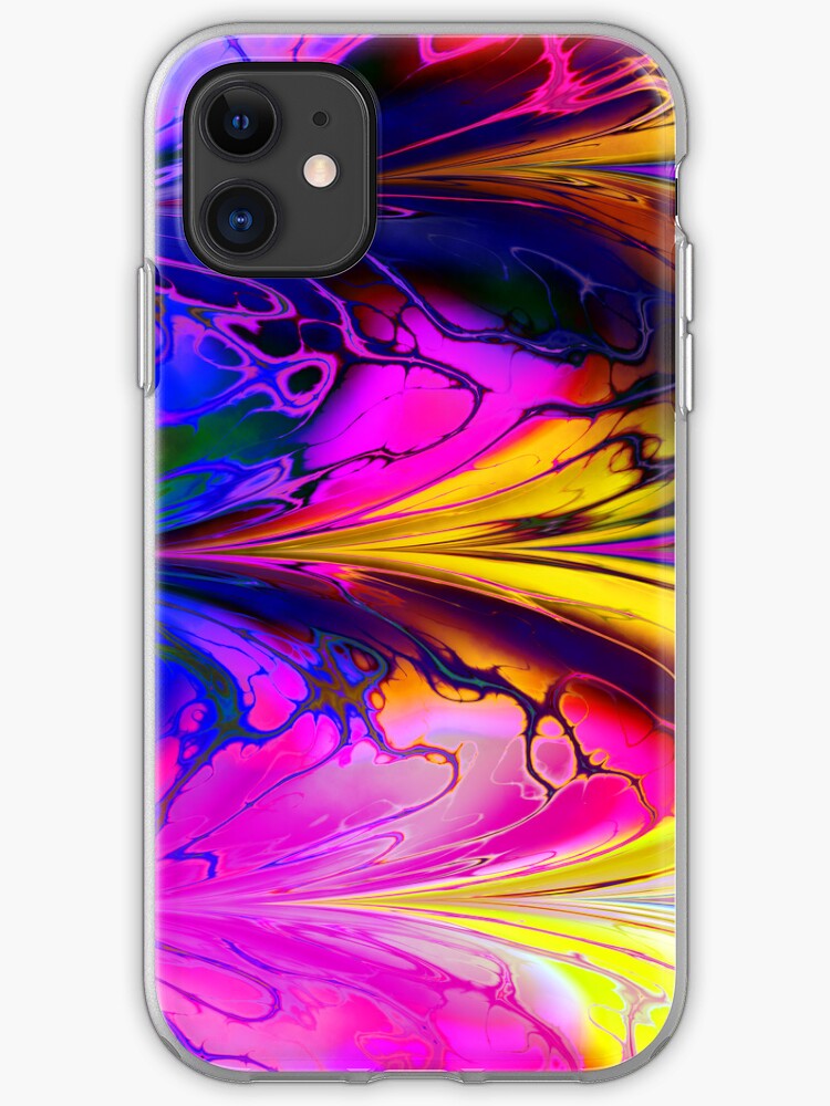 Thumbnail 1 of 5, iPhone Case, Digital art. Fractal, fantasy pattern designed and sold by starchim01.