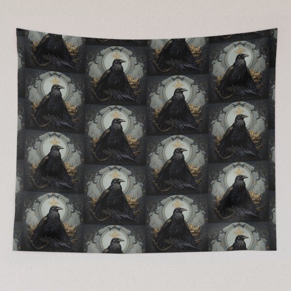 Item preview, The Raven King designed and sold by MogMogShack.