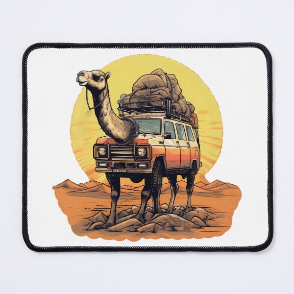 Item preview, Camel trophy desert caravan gone wrong :) designed and sold by AiApparel24-art.