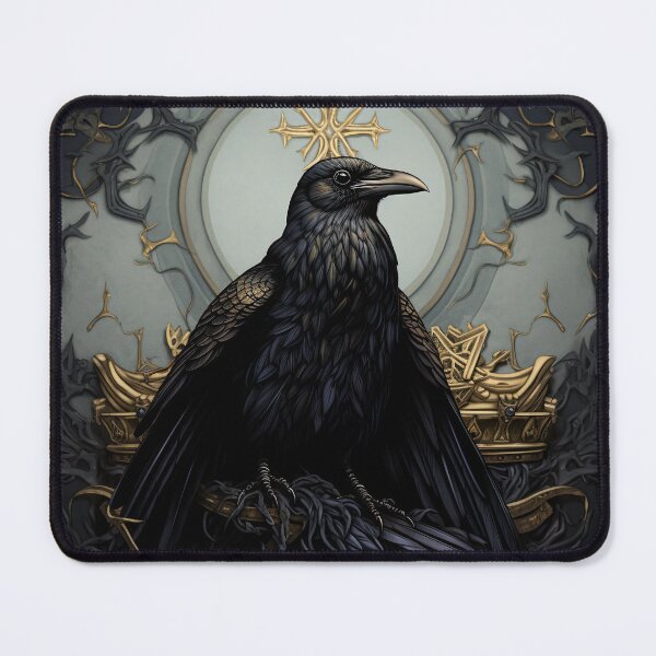 Item preview, The Raven King designed and sold by MogMogShack.