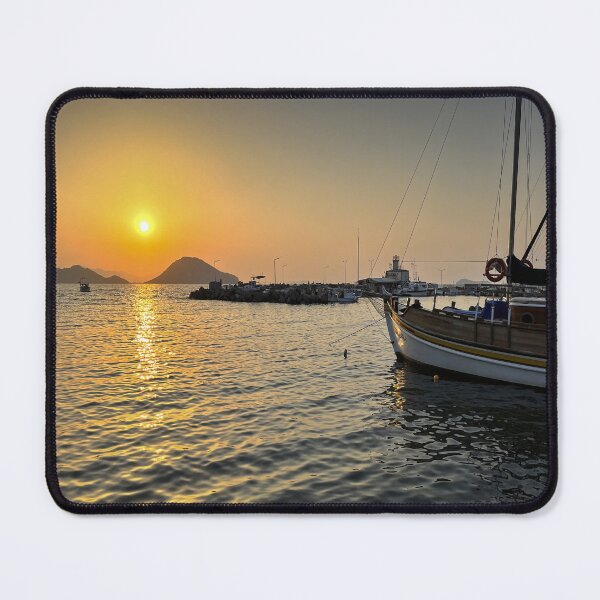 Item preview, Turgutreis Harbour Sunset Vista designed and sold by Londonimages.