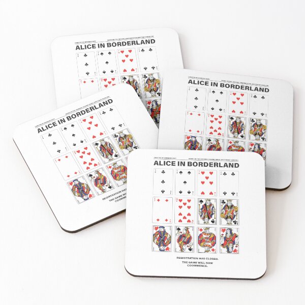 Item preview, ALICE IN BORDERLAND // tv show quotes poster designed and sold by 33ll.