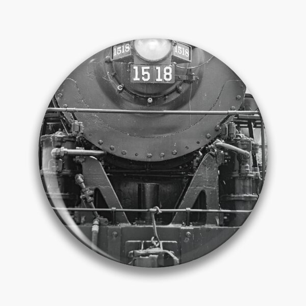 Item preview, The Paducah 151i8 Train Black And White Vertical designed and sold by LisaWootenPhoto.