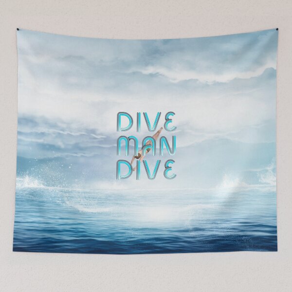 Item preview, Dive Man Dive designed and sold by teepossible.