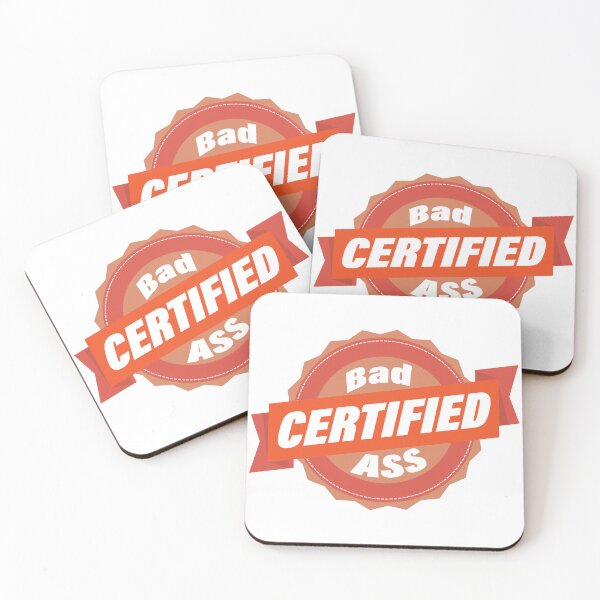 Item preview, Certified: Bad Ass! designed and sold by MCDPShop.
