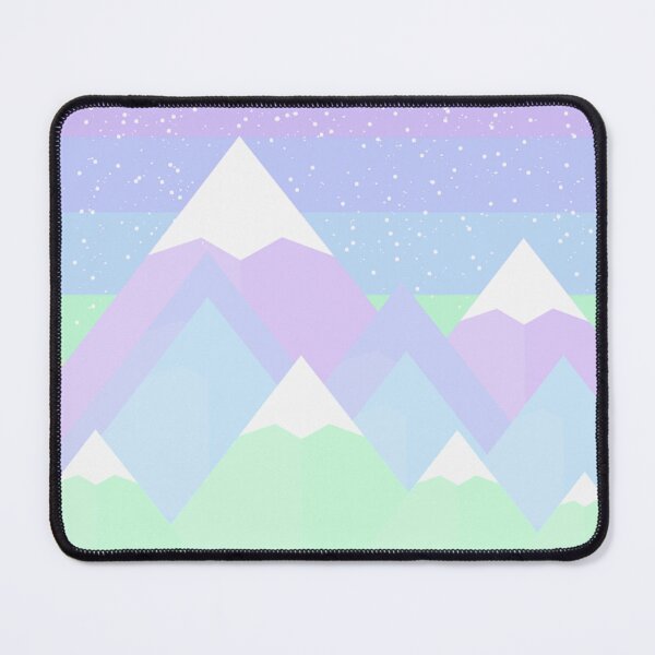 Item preview, Pastel Mountain Rainbow Scene designed and sold by bunhuggerdesign.