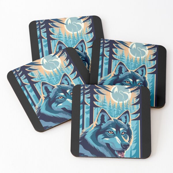Item preview, Blue Wolfdog designed and sold by Daria-Shop.