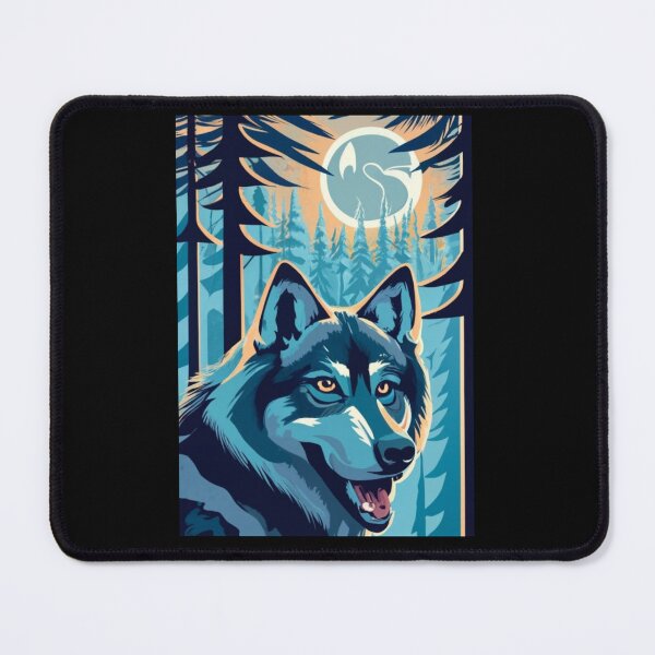 Item preview, Blue Wolfdog designed and sold by Daria-Shop.