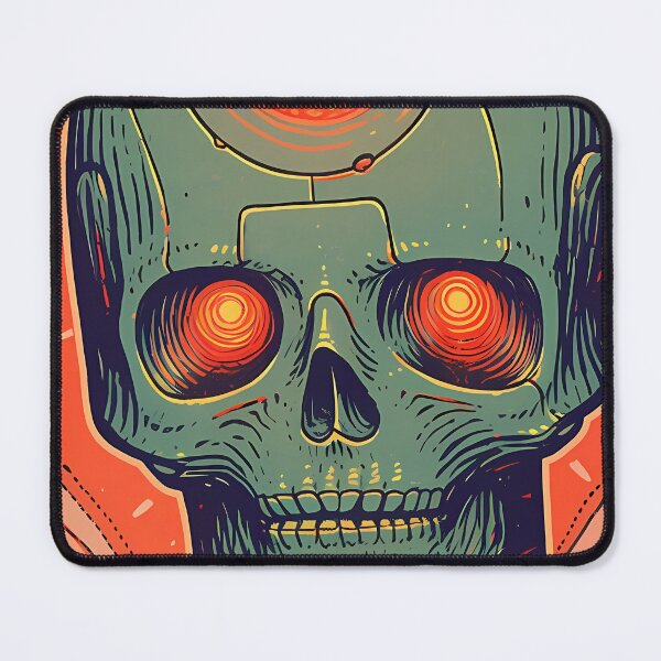 Item preview, Soviet Space Program- Alien Skull Stamp 10 designed and sold by octoboobs.