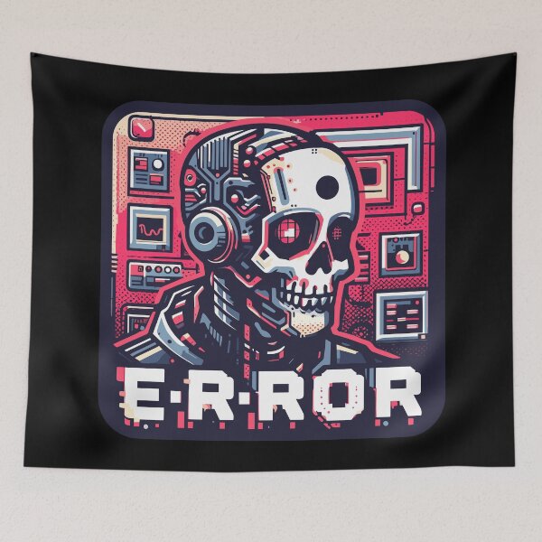 Item preview, Cyber Retro Gaming Error designed and sold by TomFrontierArt.