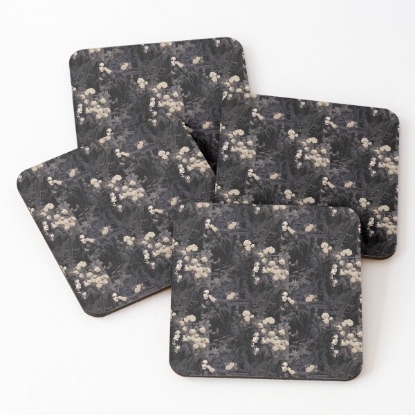 Item preview, Woman In Black Amonst White Roses designed and sold by Michele Bergh.