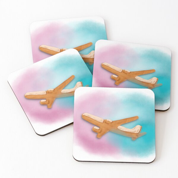 Item preview, Cookie airplane in a cotton candy cloud designed and sold by AdventuresOy.