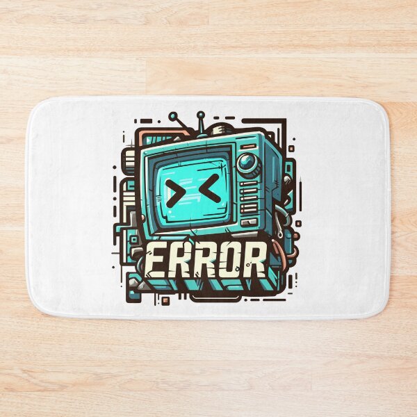 Item preview, Retro Funny Gaming Error 404 designed and sold by TomFrontierArt.