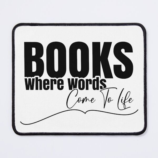 Item preview, Books - Where Words Come To Life designed and sold by askthebookbug.