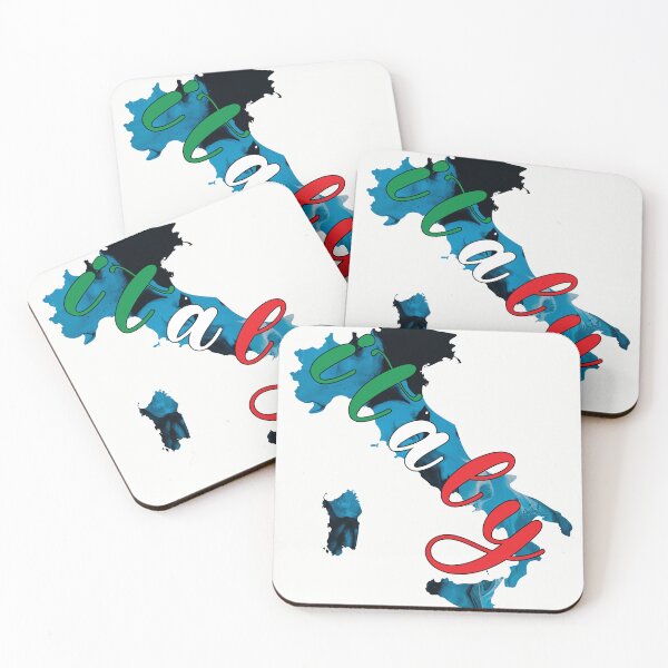 Item preview, Italy Flag Map Colorful -  designed and sold by PurpleLoveStore.