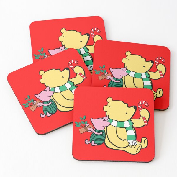 Item preview, Christmas Classic Winnie the Pooh with Piglet designed and sold by Cristina Galerina.
