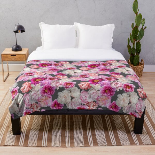 Item preview, Peonies on Grey designed and sold by Peggy Stanley.
