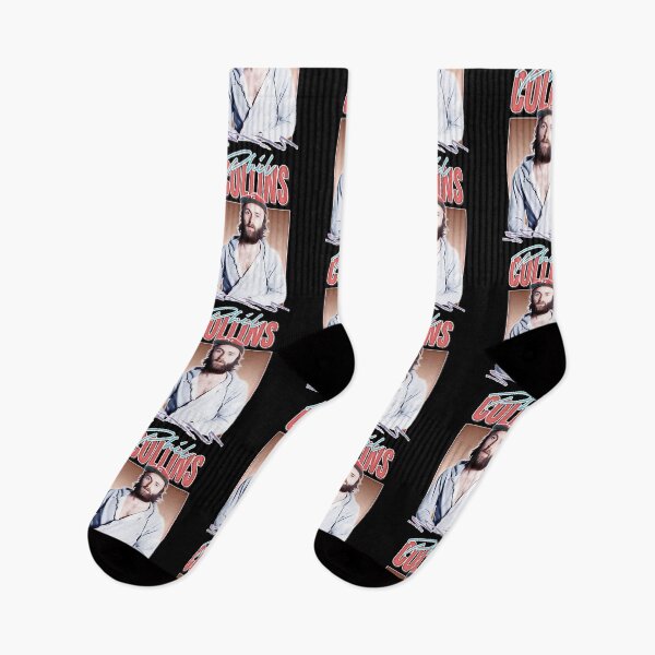 Artikelvorschau, Phil Music Còllíns Vintage-Stil, ästhetisches Fan-Art-Design entworfen und verkauft von tamishaprue.