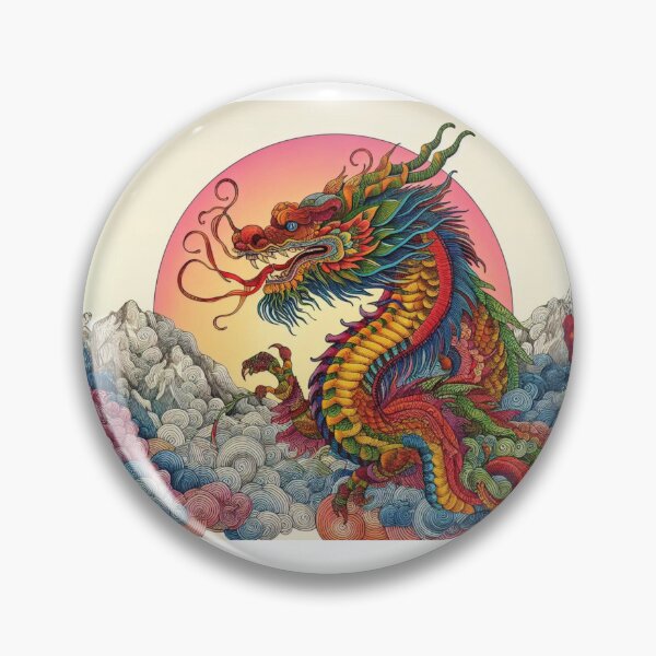 Item preview, Colorful Chinese Dragon designed and sold by Dominik1984.