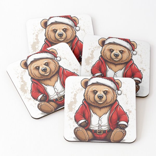 Item preview, Cute and Cool Christmas Bear T-shirt Designs designed and sold by design4tees.