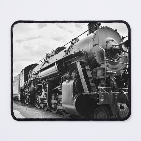 Item preview, The Paducah 151i8 Train Black And White designed and sold by LisaWootenPhoto.
