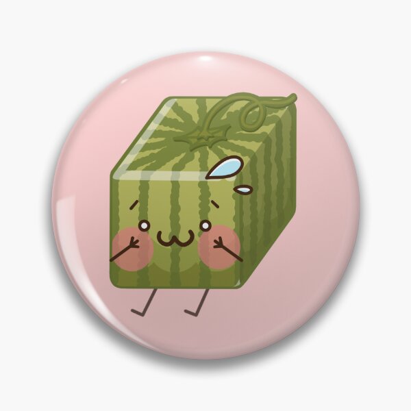 Item preview, Cute Cube Watermelon designed and sold by OniKiwi.