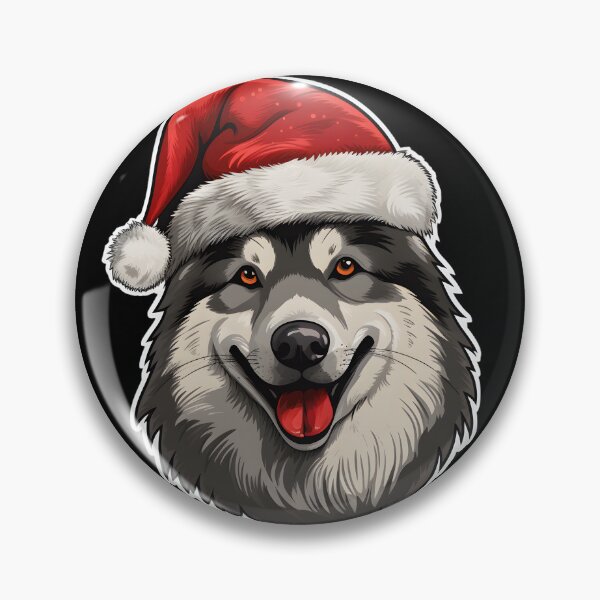 Aperçu de l'œuvre Alaskan Malamute Sticker Design créée et vendue par CUTEDOGGIEZ.