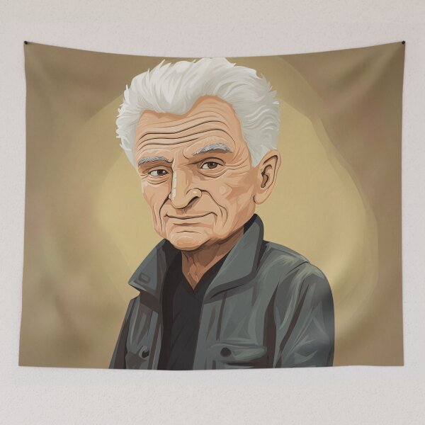 Item preview, Jacques Derrida | cute style designed and sold by ComicsFactory.