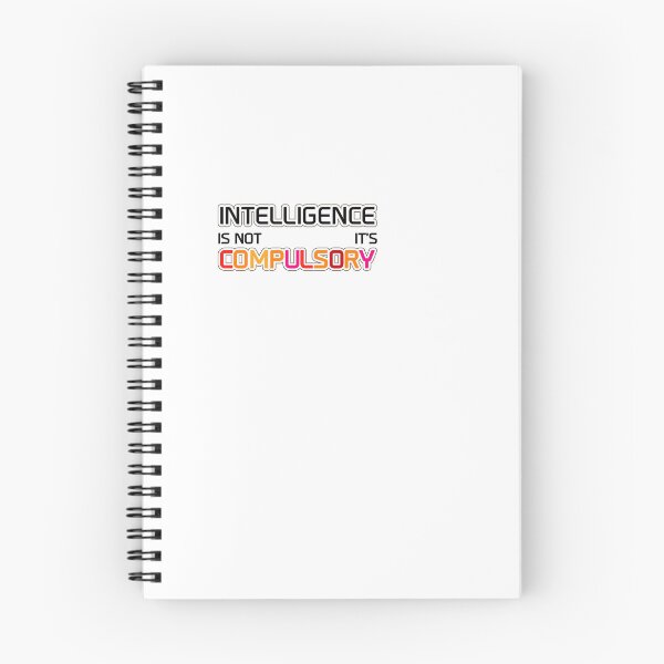 Item preview, Intelligence is not hereditary, it's compulsory designed and sold by NiceAndSticky.