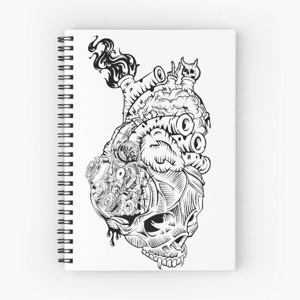 Item preview, Skull Heart Engine designed and sold by Hell  Claro Streetware.