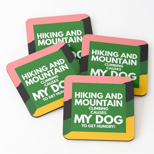 Item preview, mountain climbing dog get hungry designed and sold by Storiesforyou.
