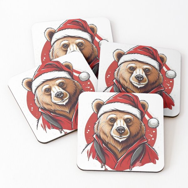 Item preview, Cute and Cool Christmas Bear T-shirt Designs #Christmas designed and sold by design4tees.