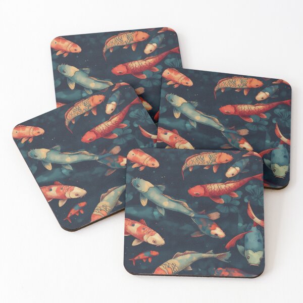 Item preview, Koi carps designed and sold by TenelArt.