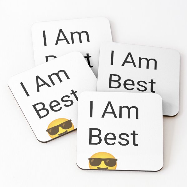 Item preview, I am best emoji  designed and sold by LuckyStore4.