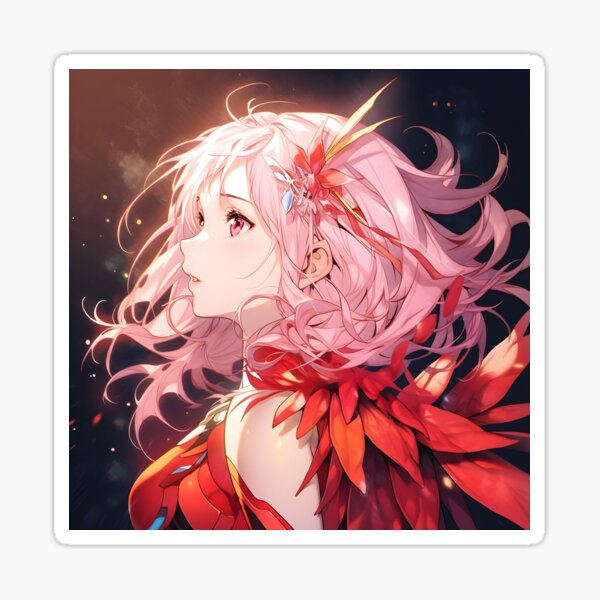 Guilty Crown Inori Yuzuriha Anime Car Decal Sticker 002 Anime