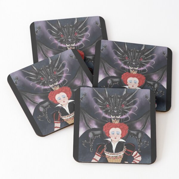 Item preview, The Red Queen and the Jabberwocky designed and sold by NILEVEart.