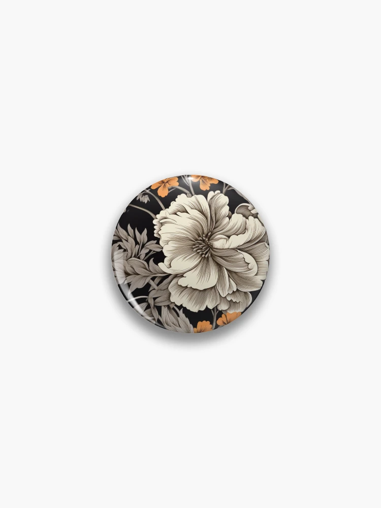 Thumbnail 1 von 3, Button, Chintz Pattern designt und verkauft von SideSignal.